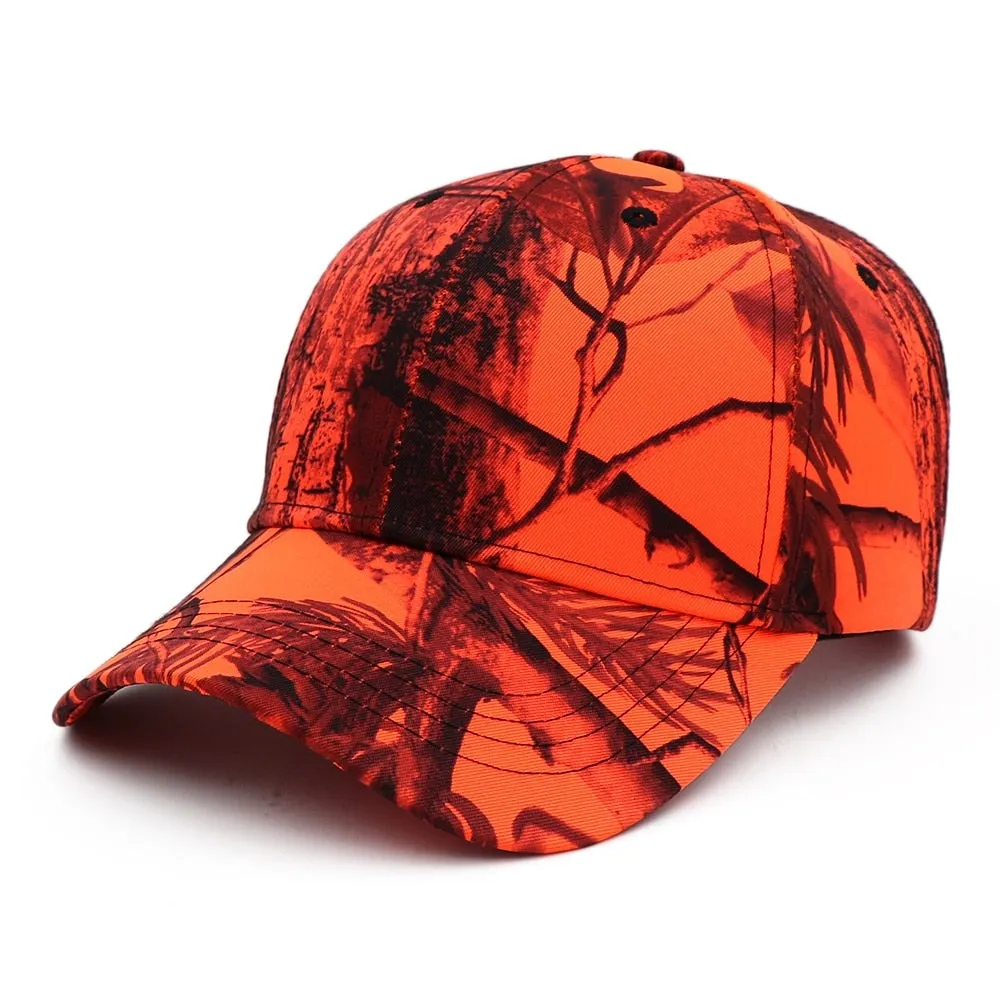 Outdoor Jungle Fishing Baseball Hat Cap Man Camouflage Hunting Hat Casquette Bone Cotton Rucker Camo Snapback Dad Caps