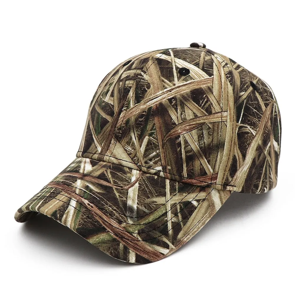 Outdoor Jungle Fishing Baseball Hat Cap Man Camouflage Hunting Hat Casquette Bone Cotton Rucker Camo Snapback Dad Caps