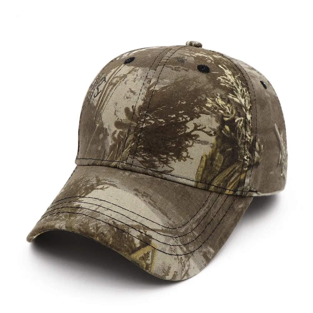 Outdoor Jungle Fishing Baseball Hat Cap Man Camouflage Hunting Hat Casquette Bone Cotton Rucker Camo Snapback Dad Caps