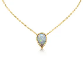 Pear Opal Necklace