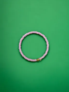 Pink Pearl Beaded Bracelet