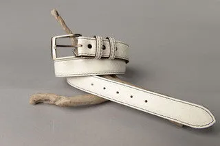 Python Belt: White
