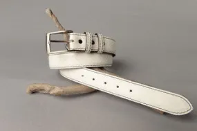 Python Belt: White