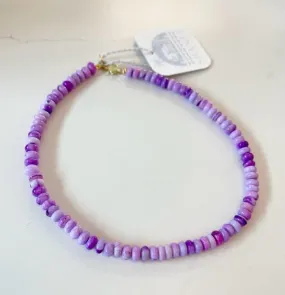"Mulberry" Opal Necklace