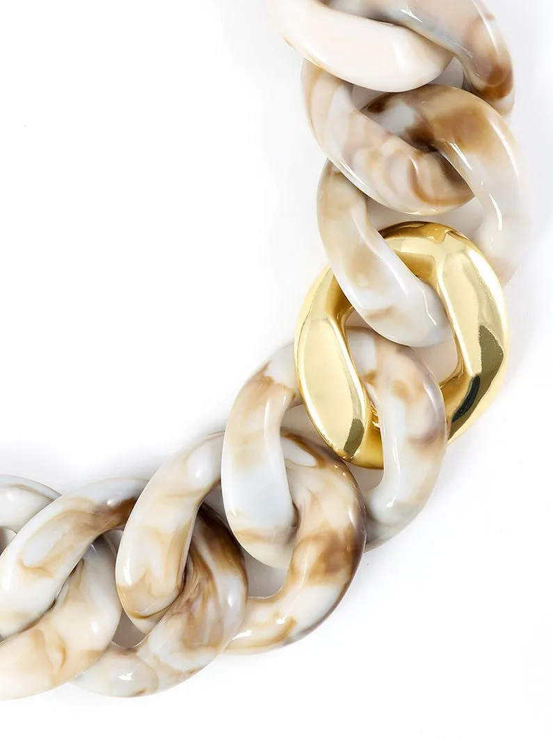 Resin Links Necklace