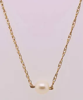Single Freshwater Pearl Necklace