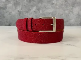 Stingray Belt: Red No Crown