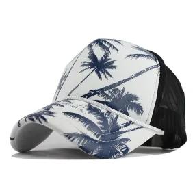 Summer Print Baseball Cap