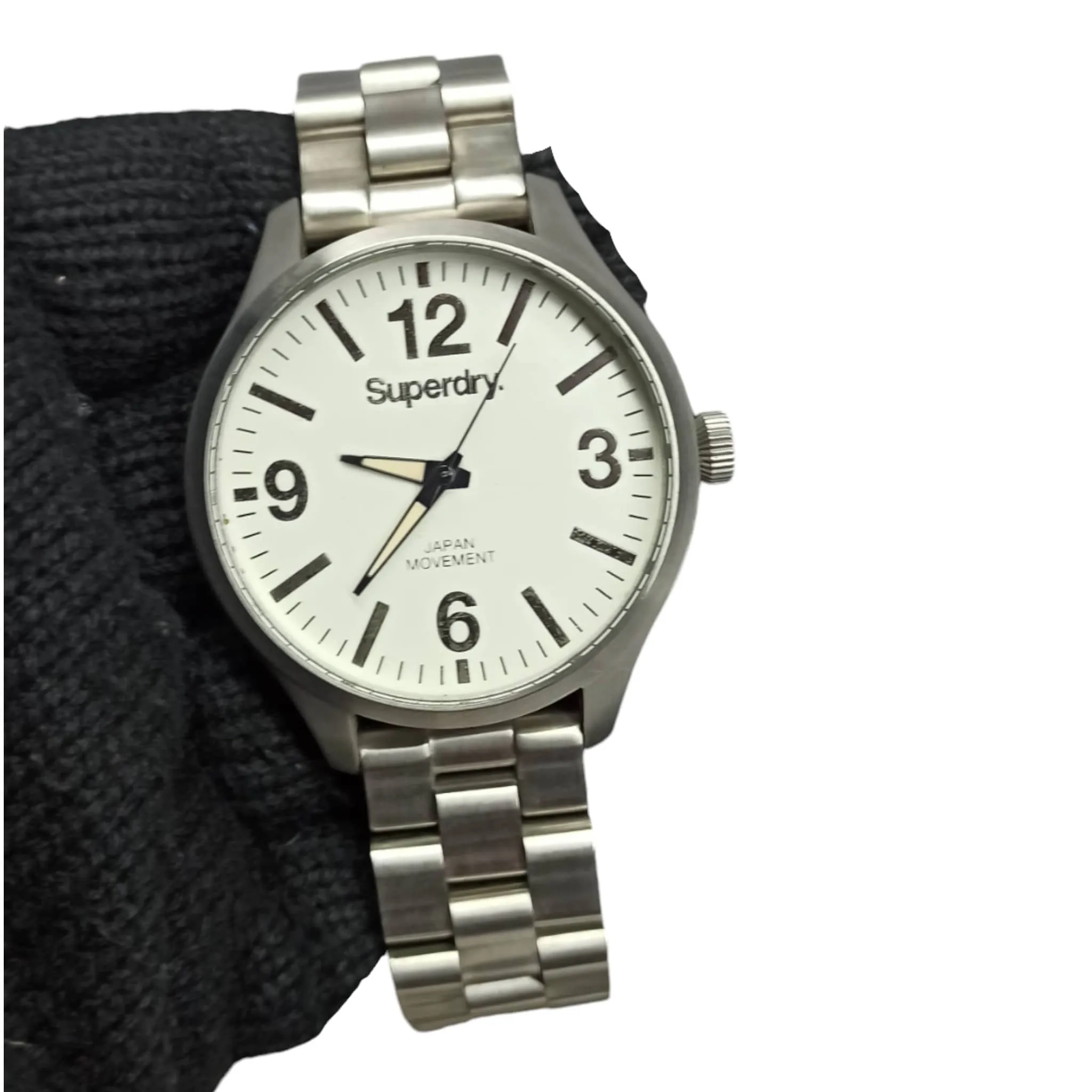 Super Dry – Original – Steel Dial and Chain – 48mm – Men’s Watch