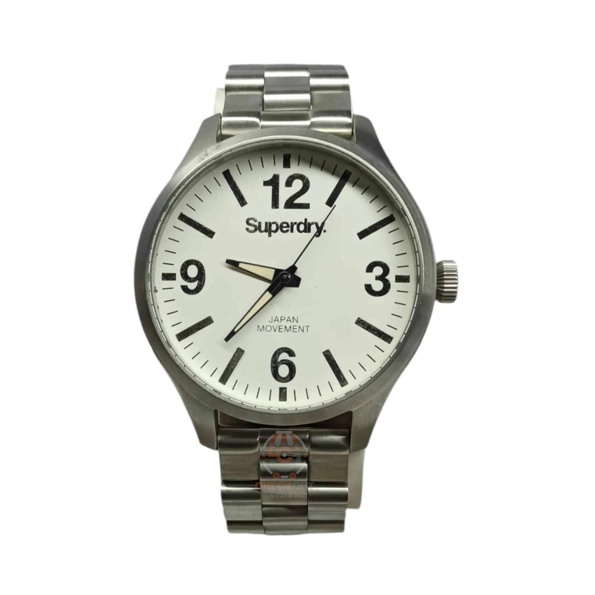 Super Dry – Original – Steel Dial and Chain – 48mm – Men’s Watch
