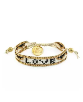 Taj LOVE Bracelet - White & Black