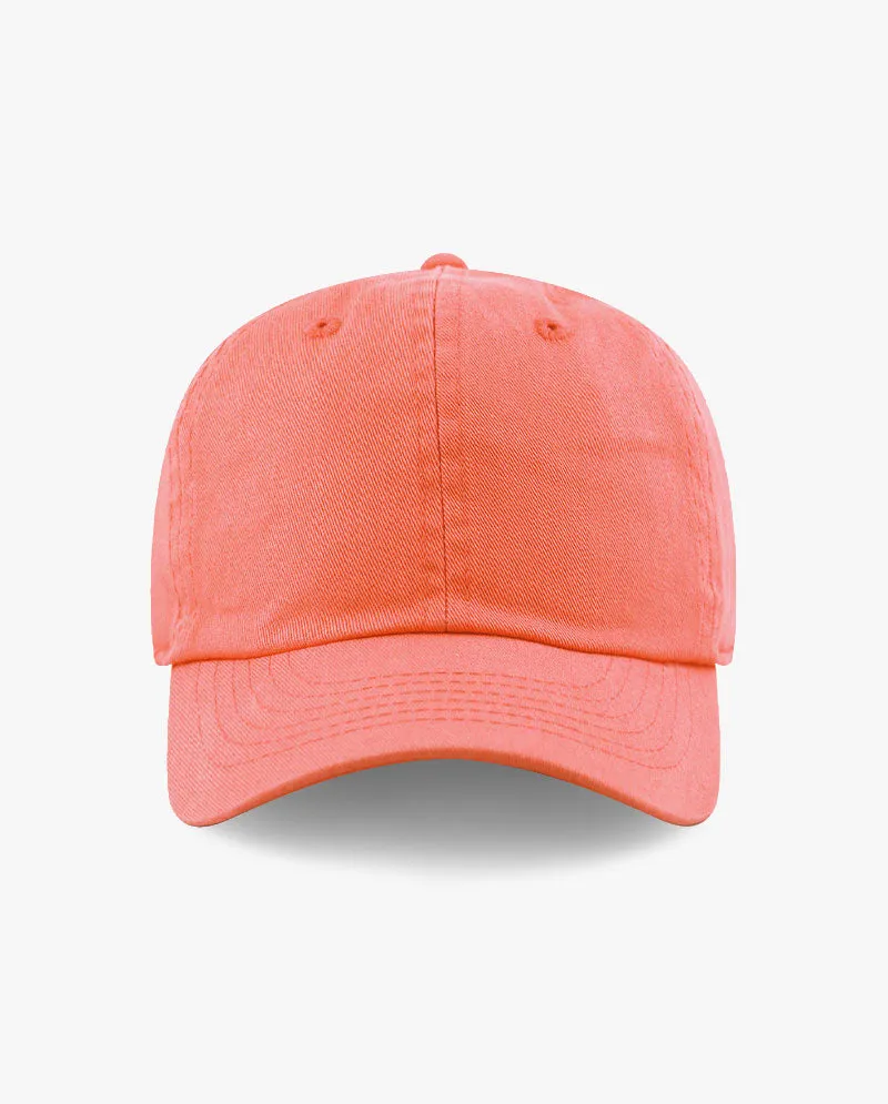 The Hat Depot - Basic Washed Cotton Baseball Cap