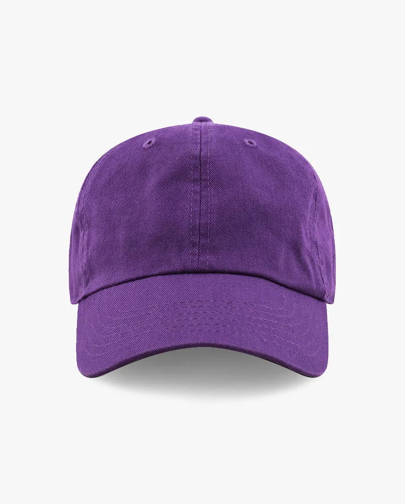 The Hat Depot - Basic Washed Cotton Baseball Cap