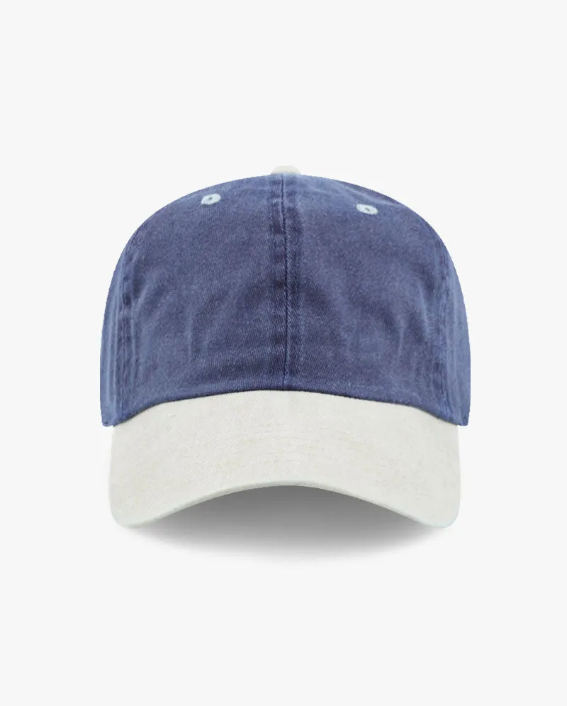 The Hat Depot - Pigment Baseball Cap_Two tone
