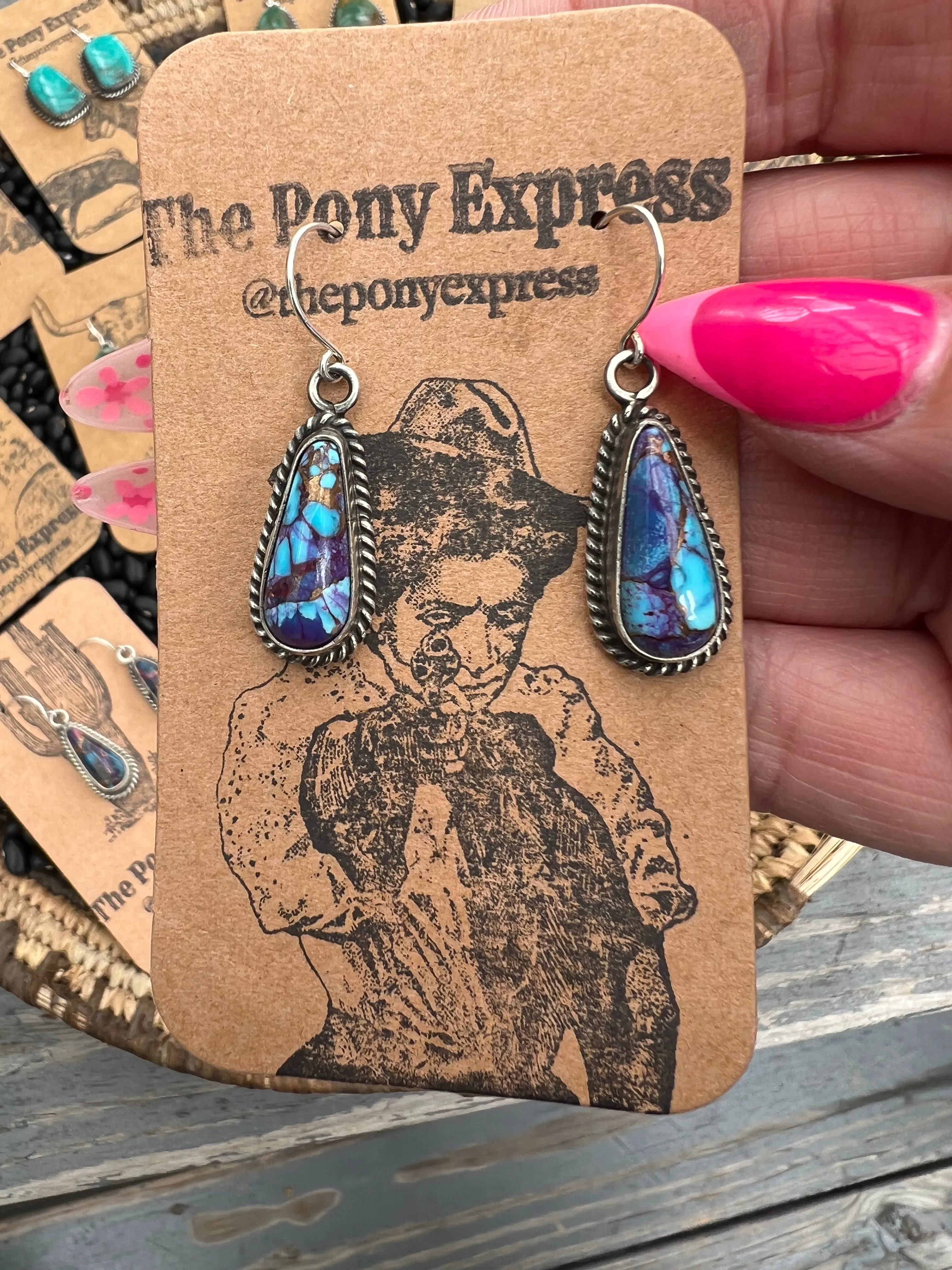 Turquoise Dangle Earrings