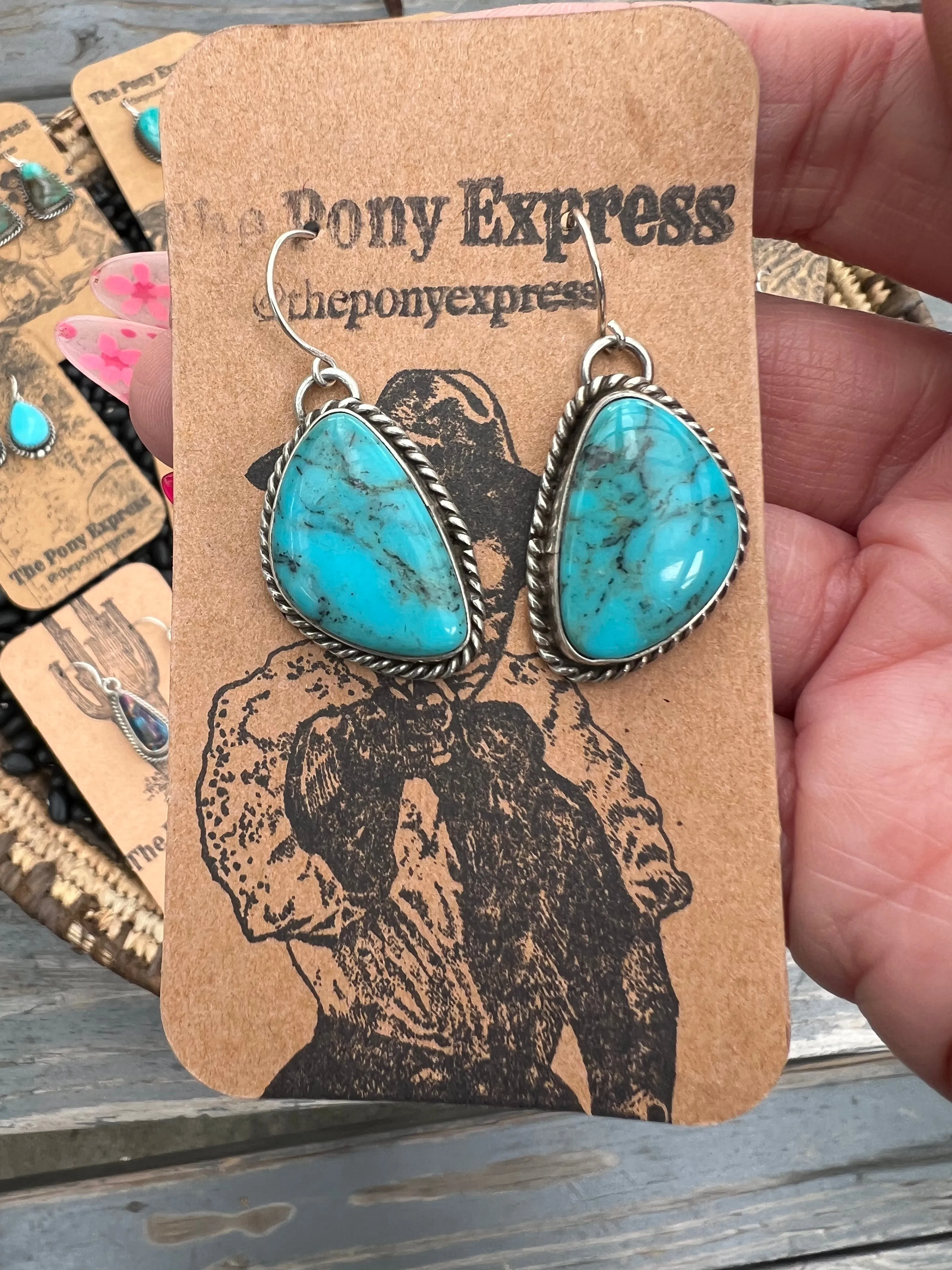 Turquoise Dangle Earrings