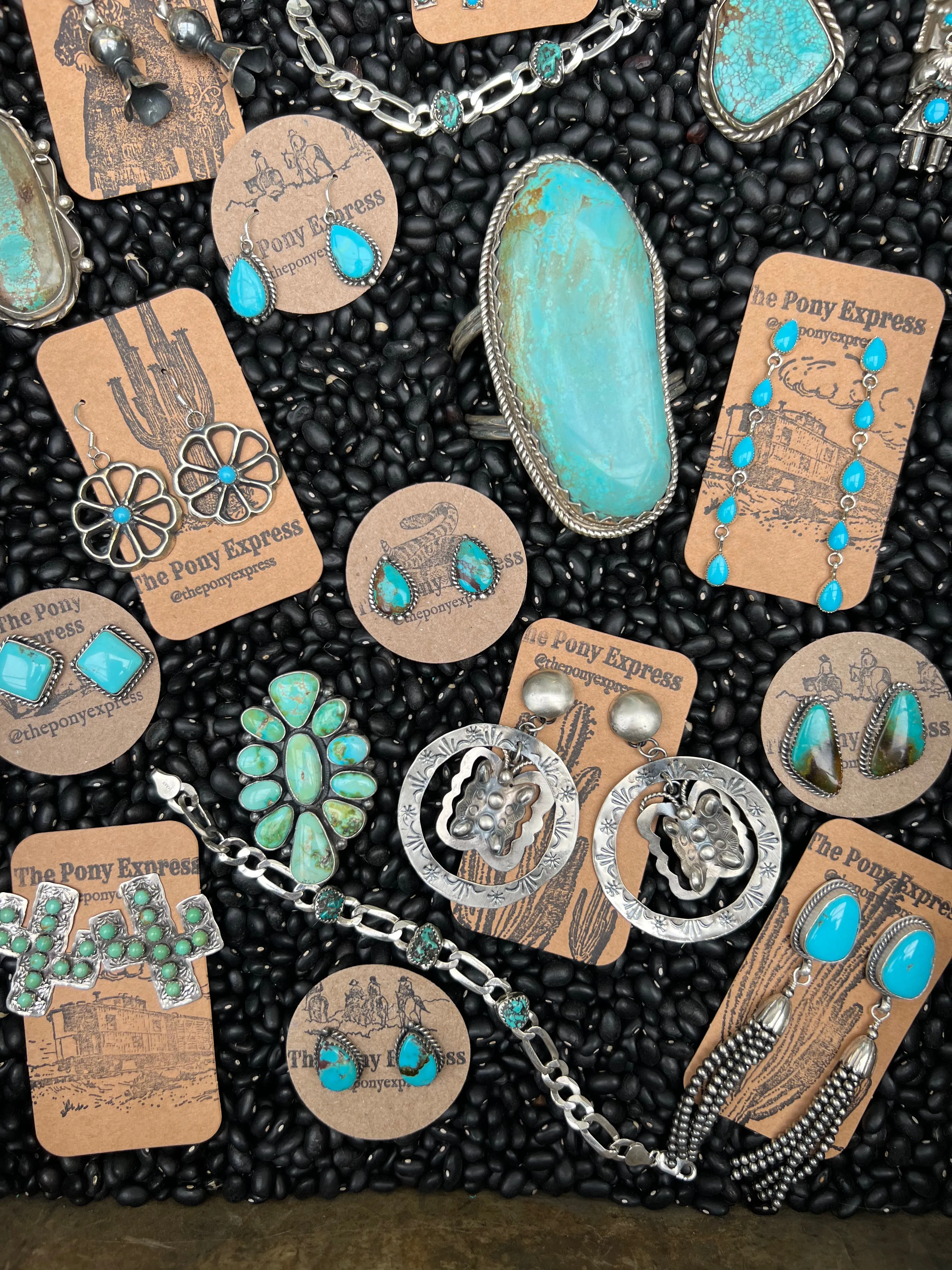 Turquoise Dangle Earrings
