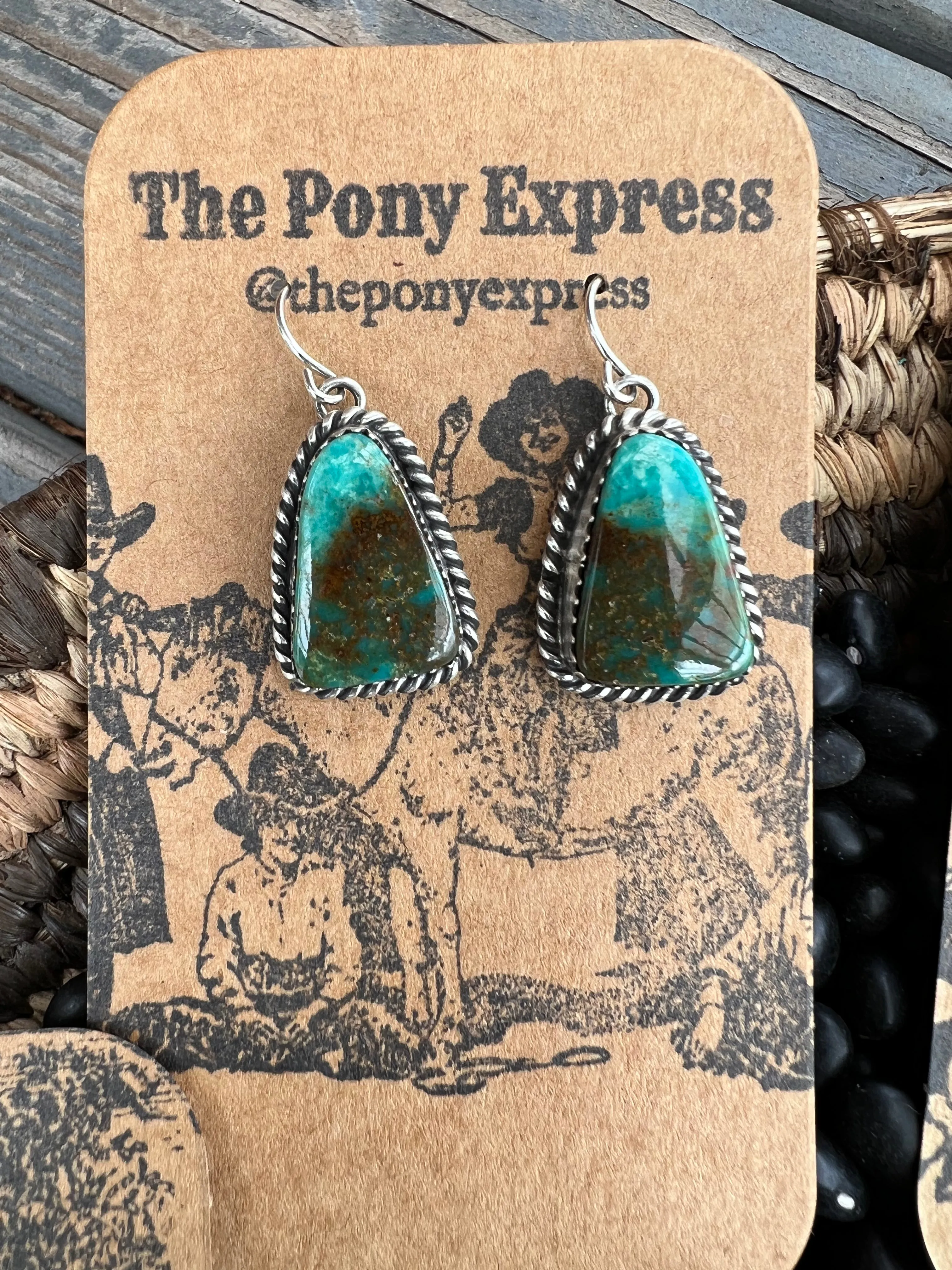 Turquoise Dangle Earrings