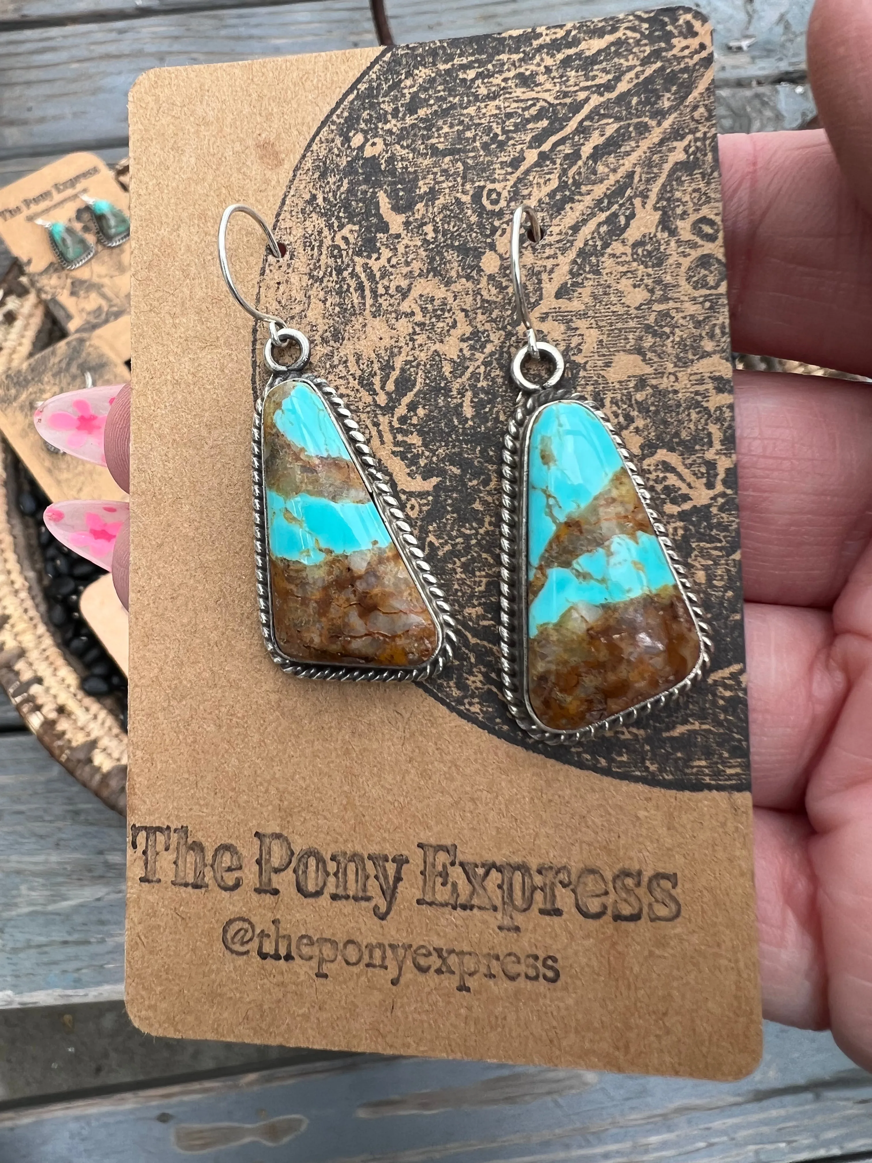 Turquoise Dangle Earrings