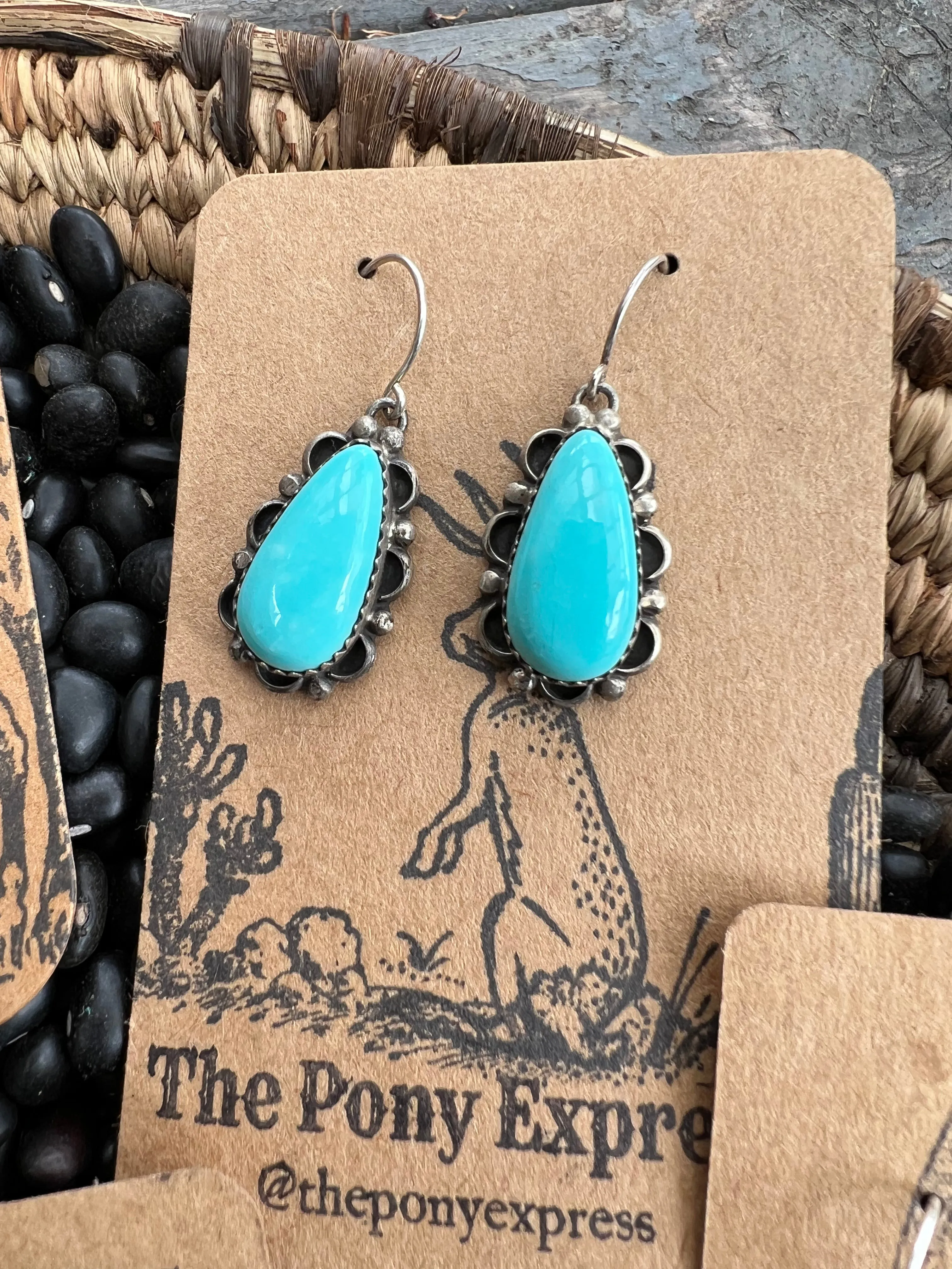 Turquoise Dangle Earrings