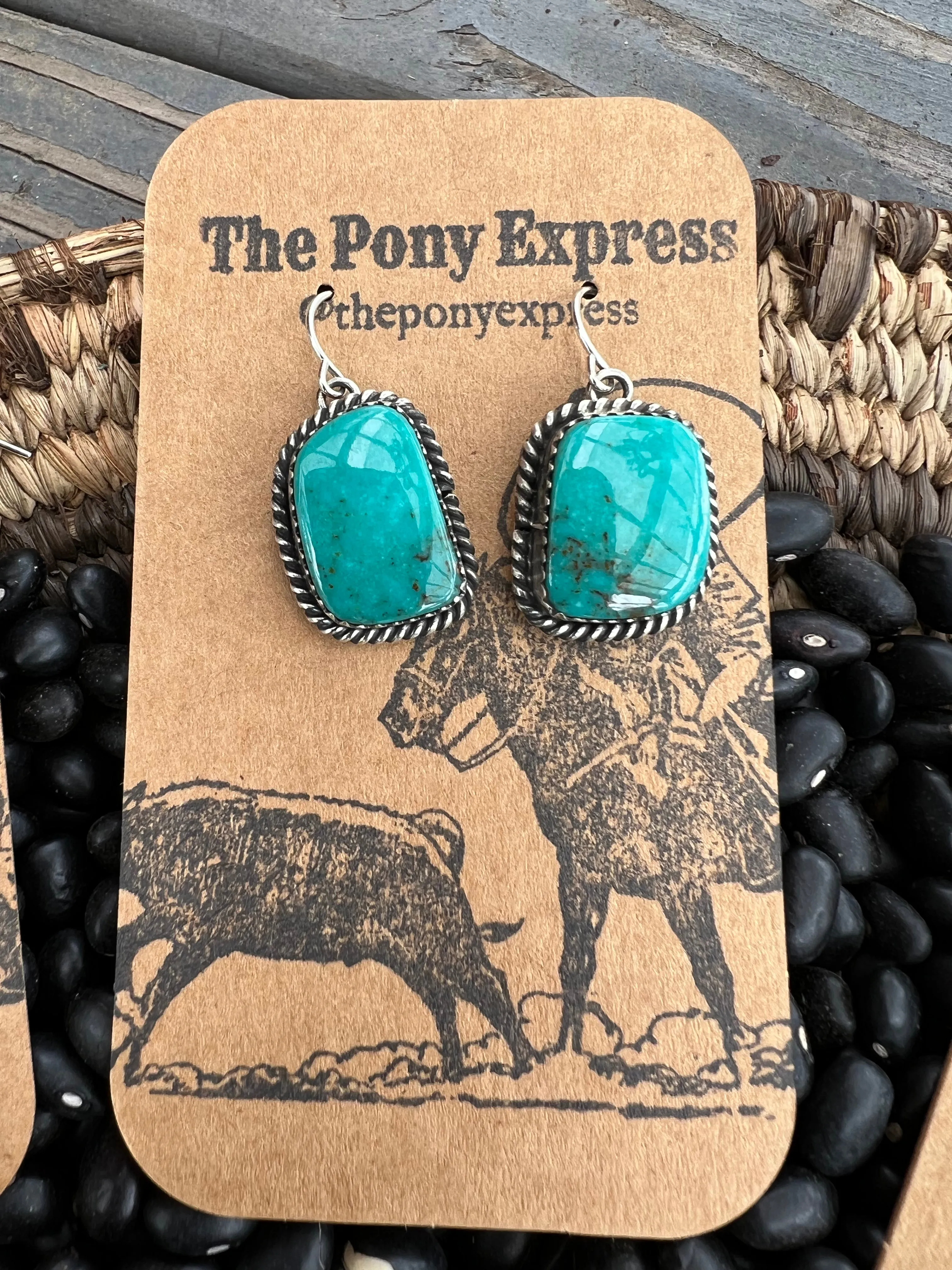 Turquoise Dangle Earrings