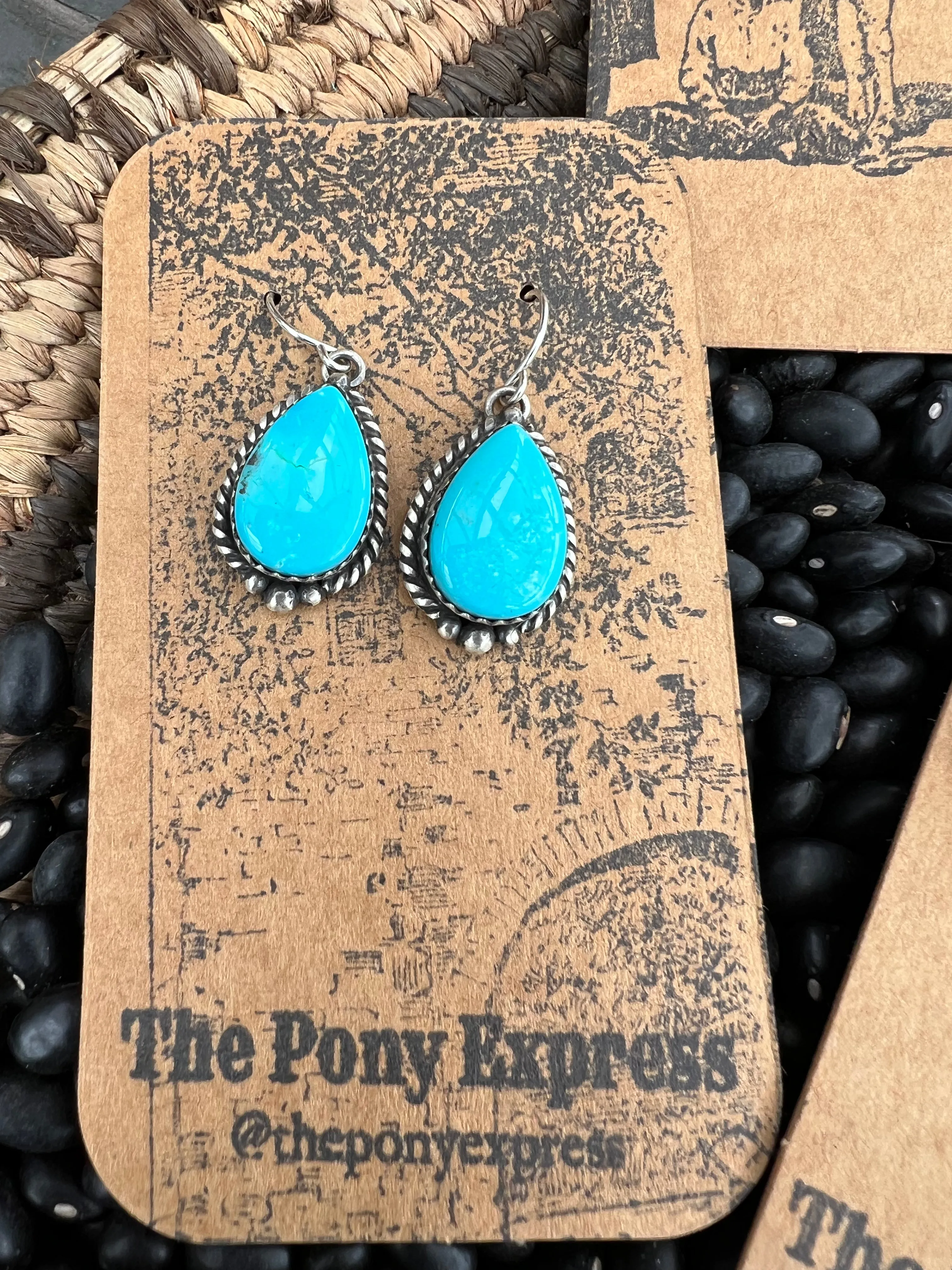 Turquoise Dangle Earrings