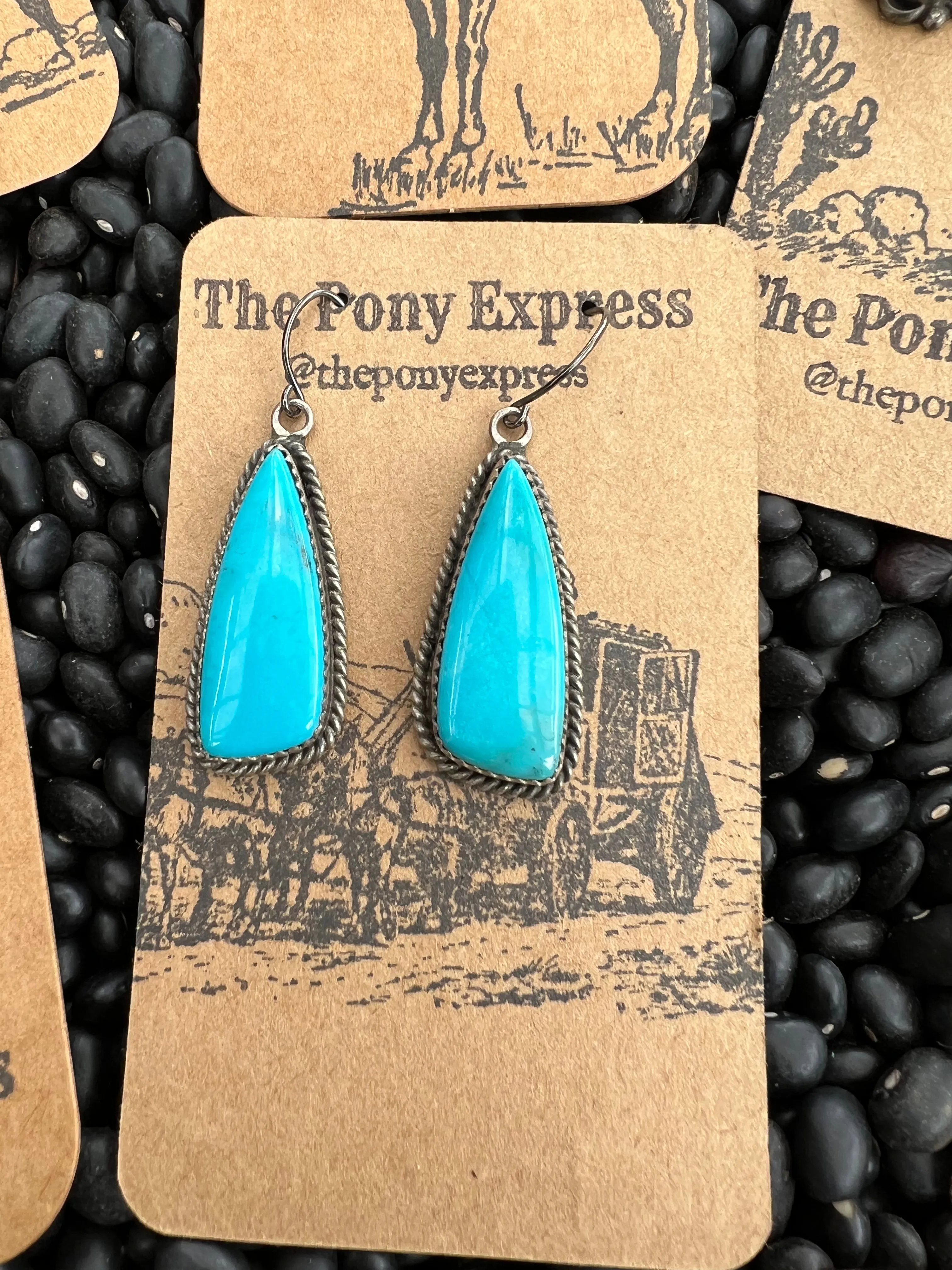 Turquoise Dangle Earrings