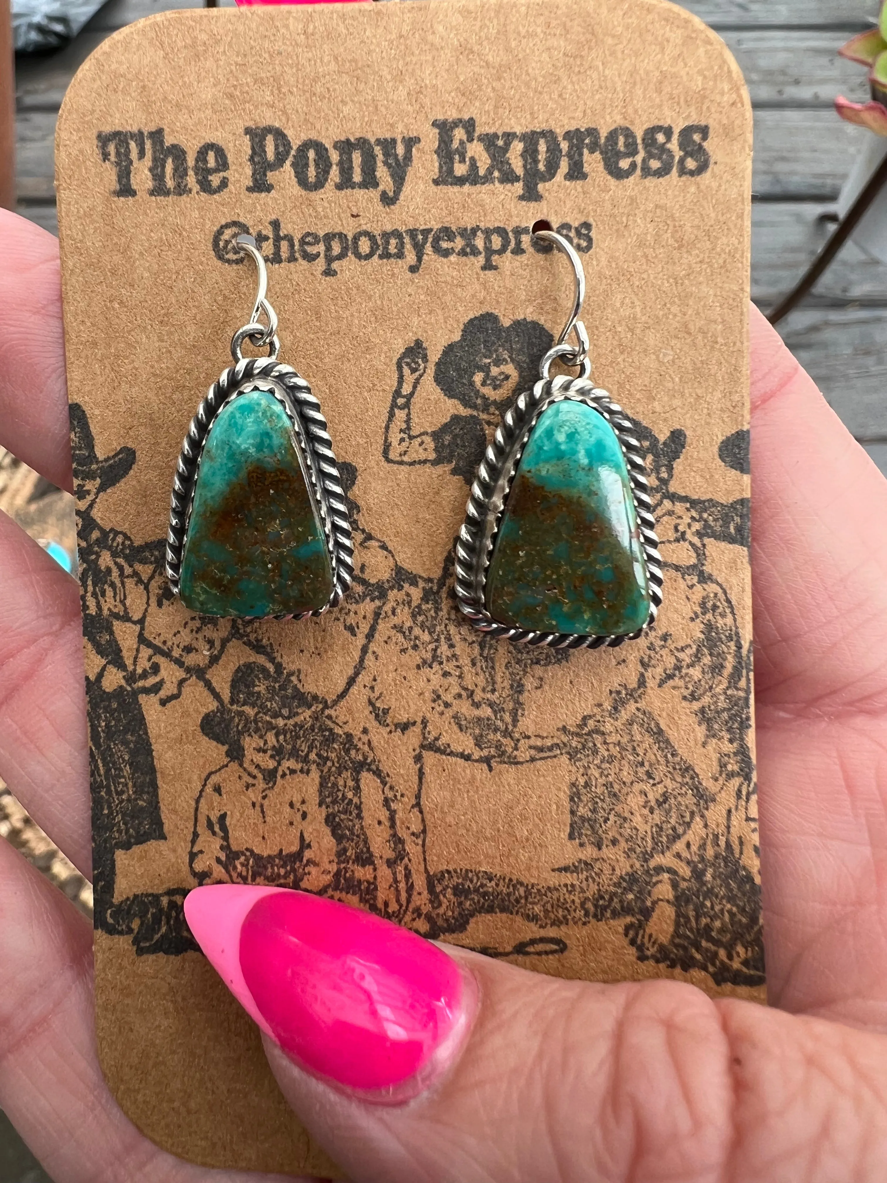 Turquoise Dangle Earrings