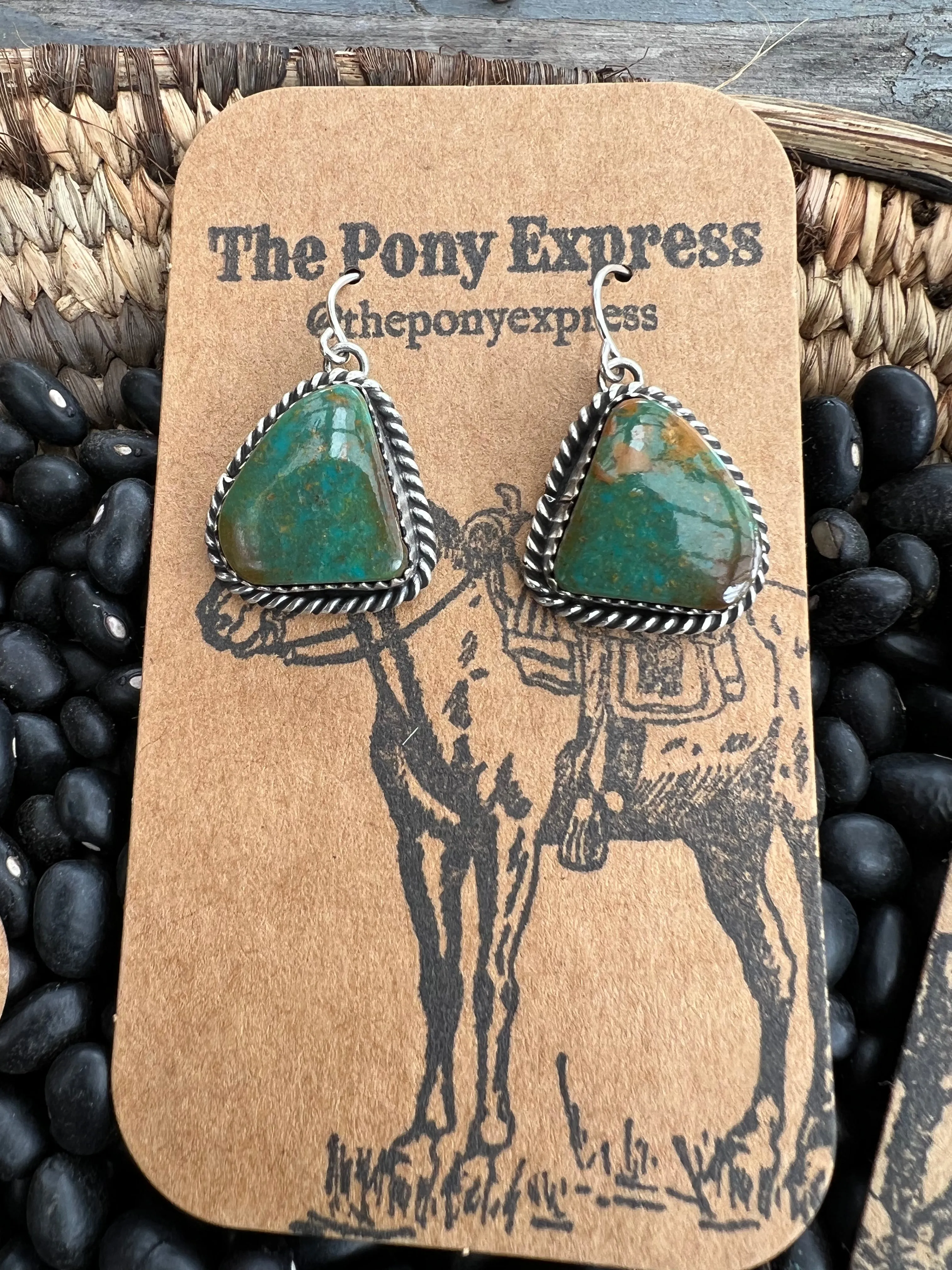 Turquoise Dangle Earrings