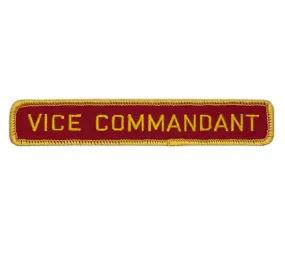 Uniform Cover Cap Strip Vice Commandant