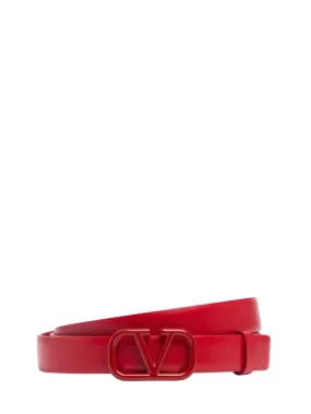 Valentino Garavani   20mm Vlogo signature belt 