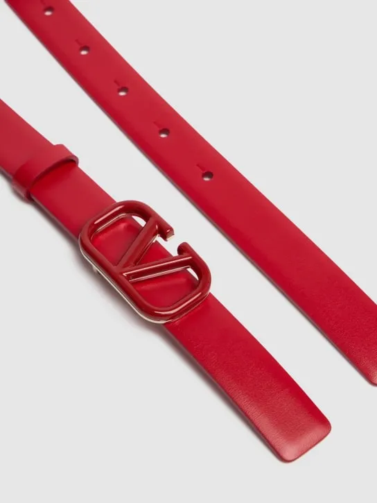 Valentino Garavani   20mm Vlogo signature belt 