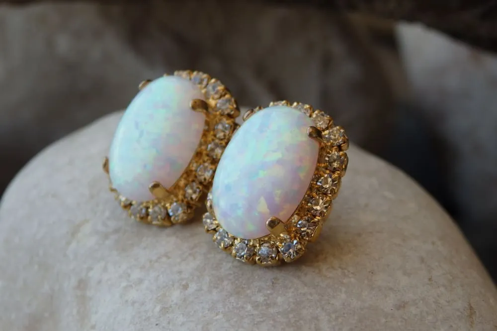 White Opal Necklace