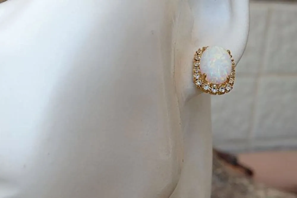 White Opal Necklace