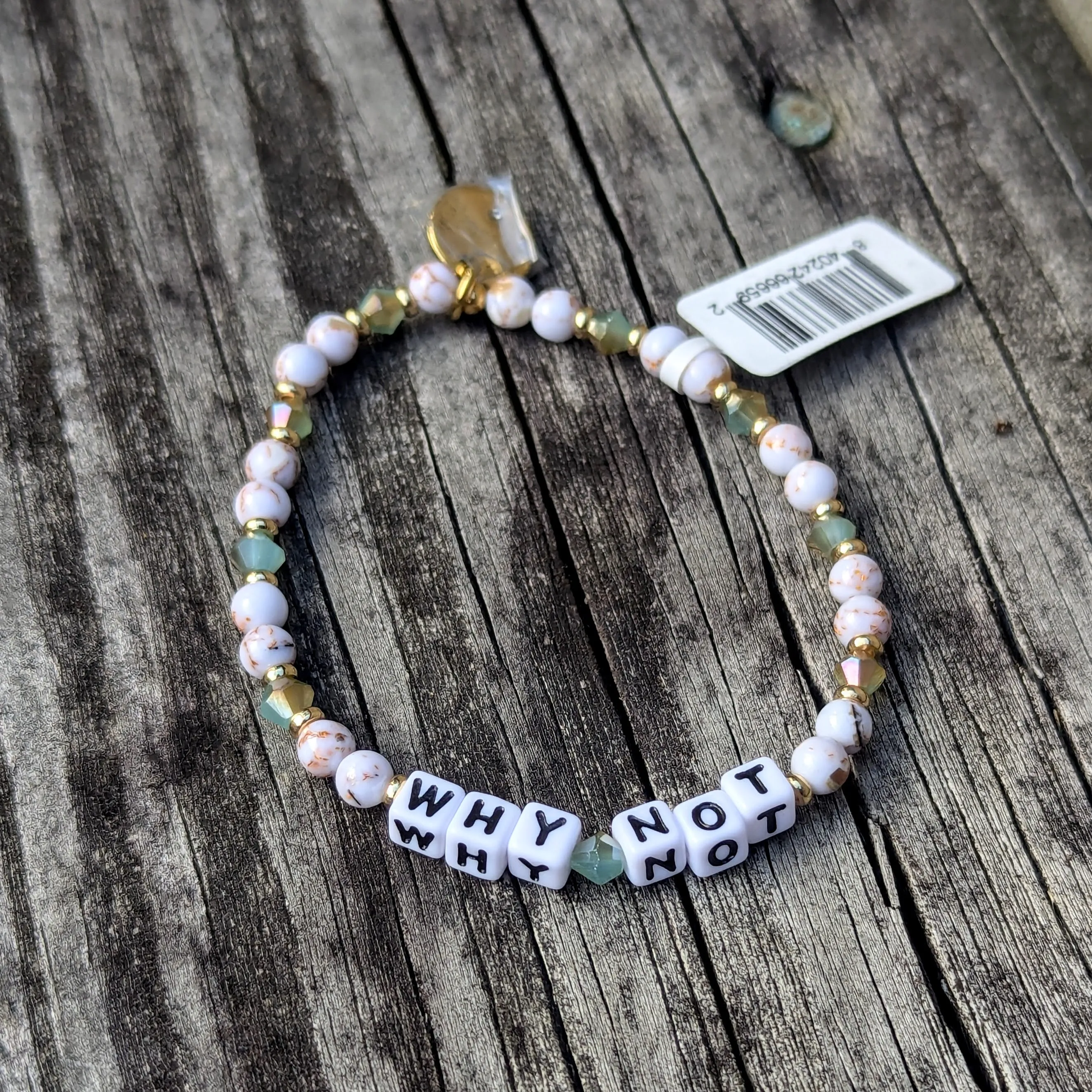 Why Not Bead Bracelet
