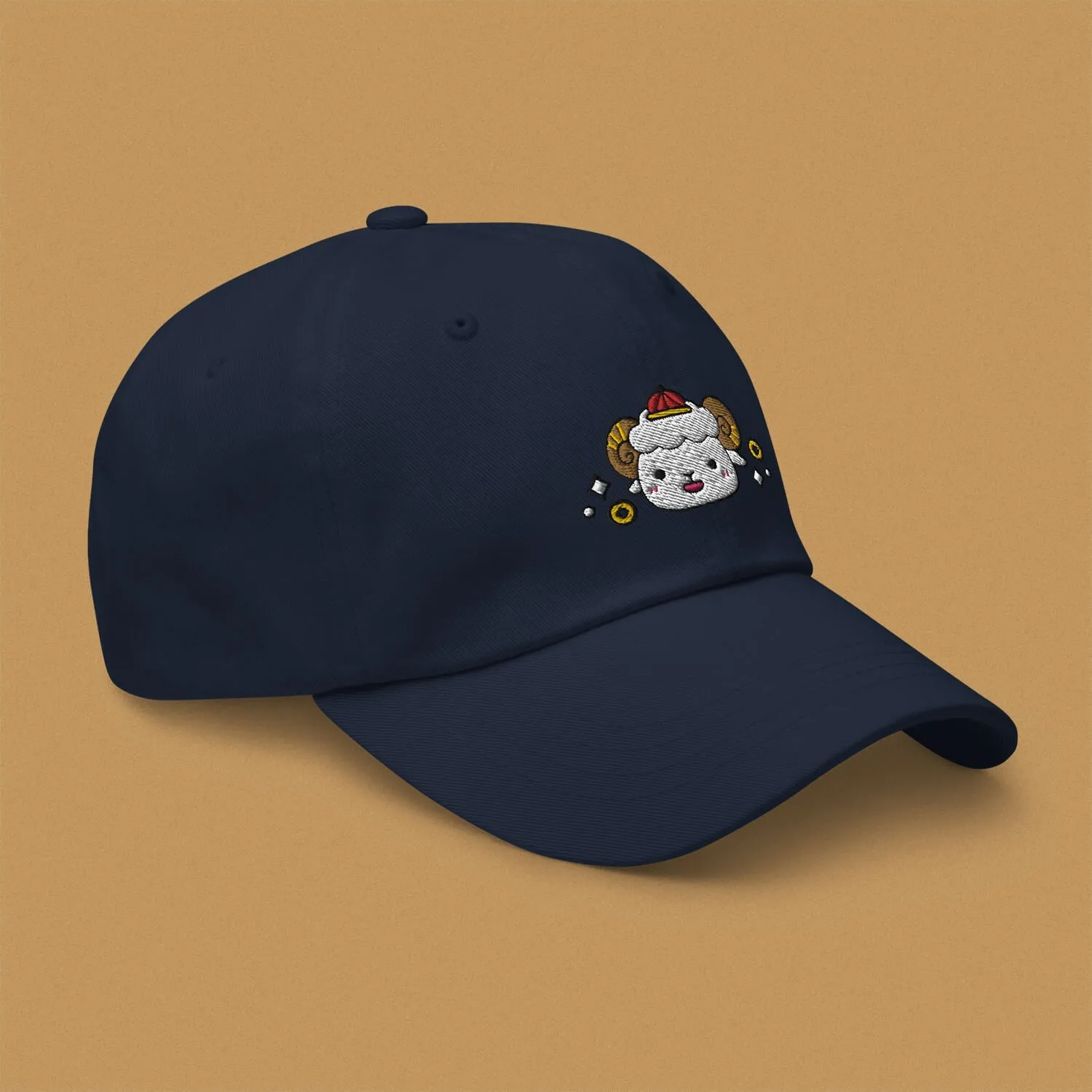 Year of the Sheep Embroidered Cap