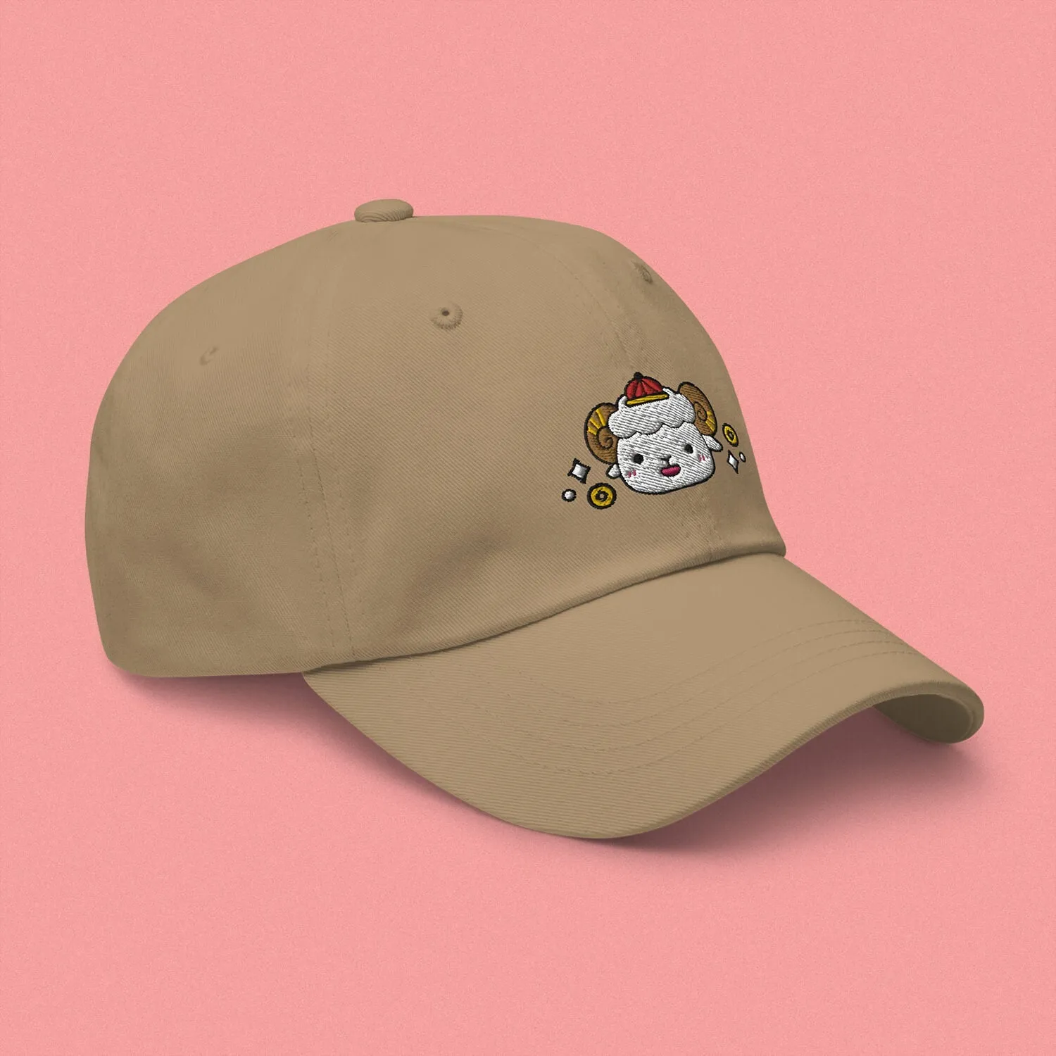 Year of the Sheep Embroidered Cap