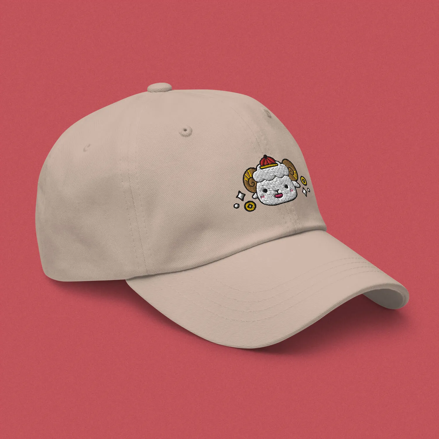 Year of the Sheep Embroidered Cap